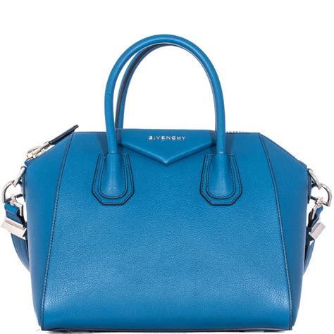 givenchy antigona small blue preloved|givenchy antigona small sale.